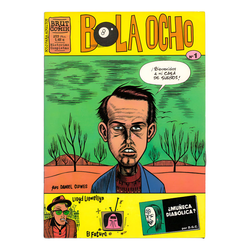 Bola Ocho (1,2,3,4,6) Daniel Clowes, Brut Comix 1999