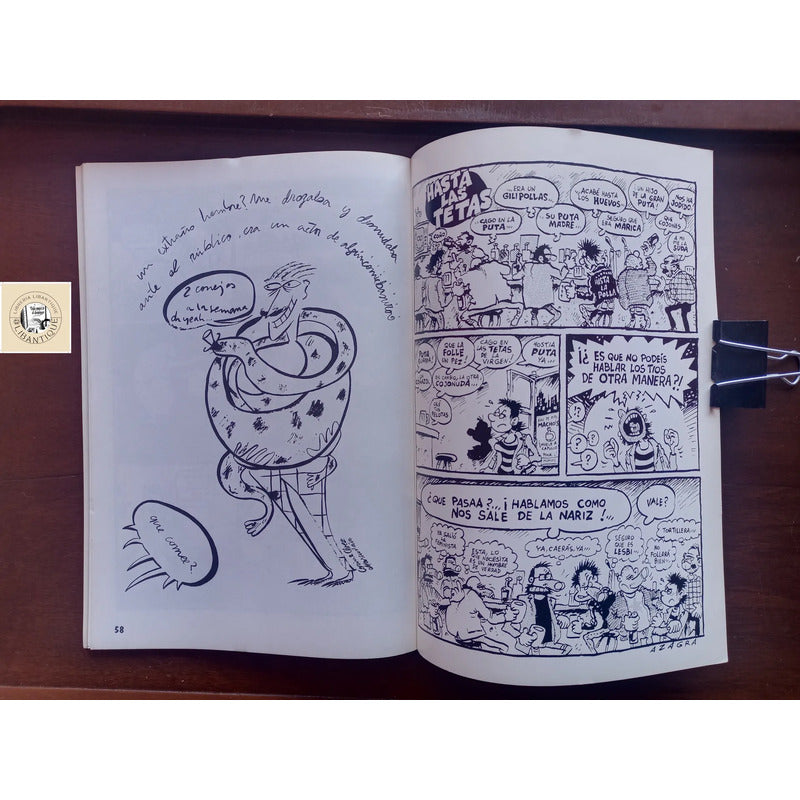 Cambio El Polvo Por Brillo. Las Autoras, Virus Comix 1993