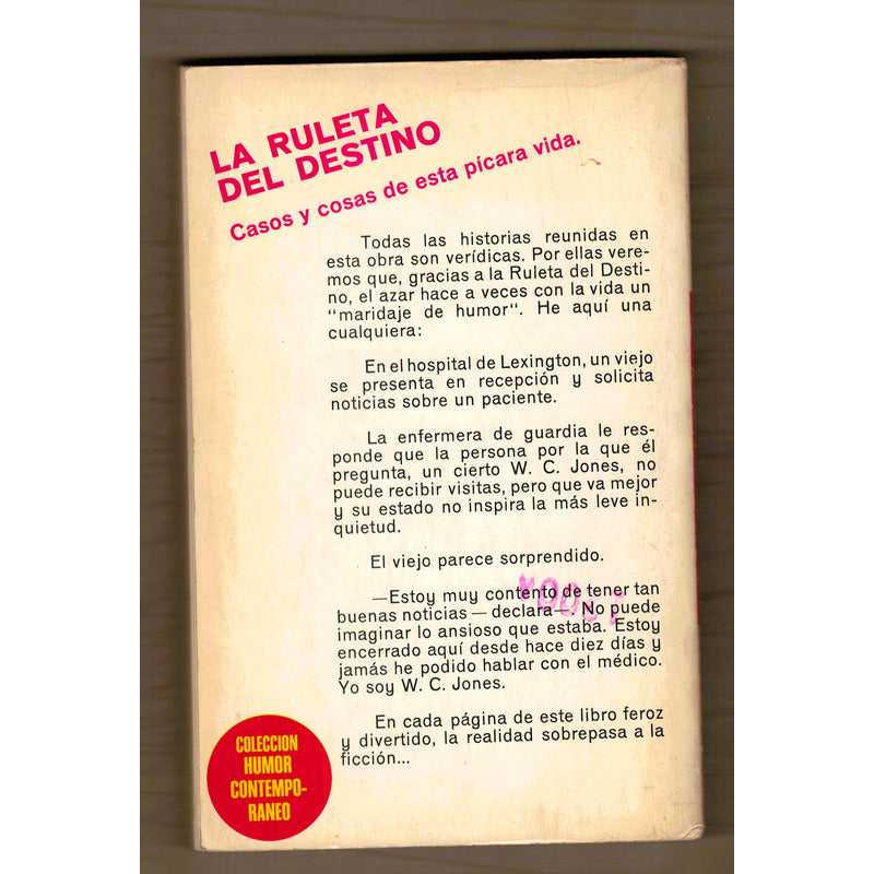 La Ruleta Del Destino. Pol Quentin, Fher Editorial (humor)