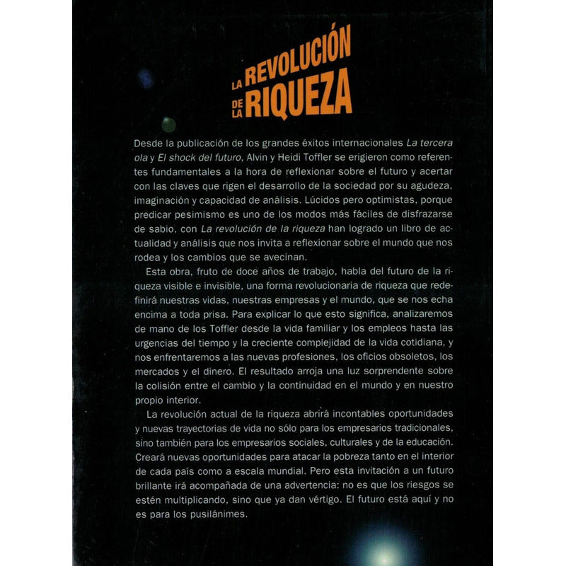 Revolucion_de_la_riqueza. Toffler, Mexico 2006