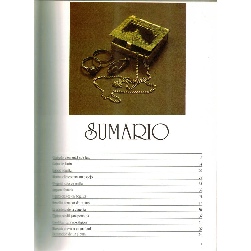 Escuela De Artesania: Metales, España 1989