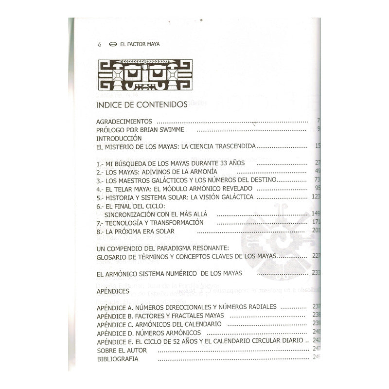 Factor Maya. Jose Argüelles, Mexico 2004