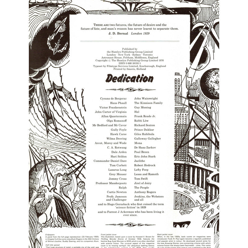 A Pictorial History Of Science Fiction. David Kyle, 1976