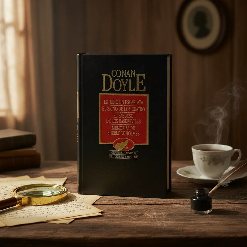 Estudio En Escarlata. El Sabueso De Baskerville. Conan Doyle