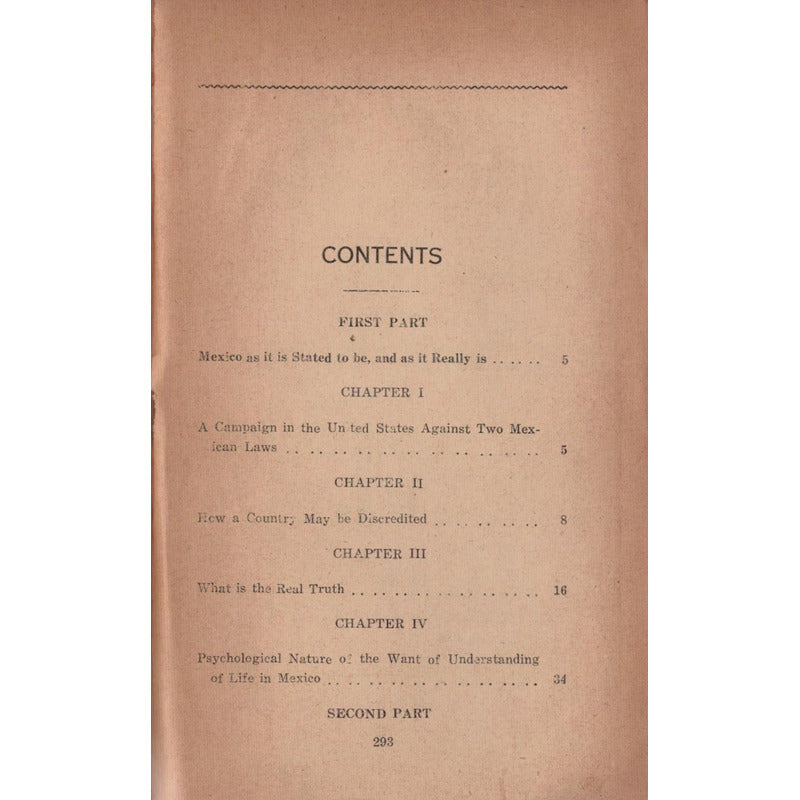 An Inquiry On Mexico. Mexico City 1926 [ Oil Regulation]