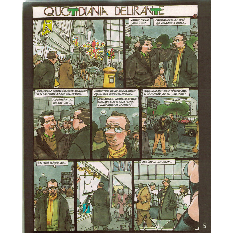 Pendones Del Humor 66 Quotidiania Delirante Miguelanxo Prado