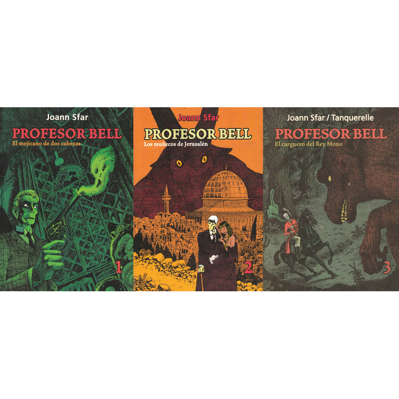 Profesor Bell (3vol). Joann Sfar, España 2001 [completa]