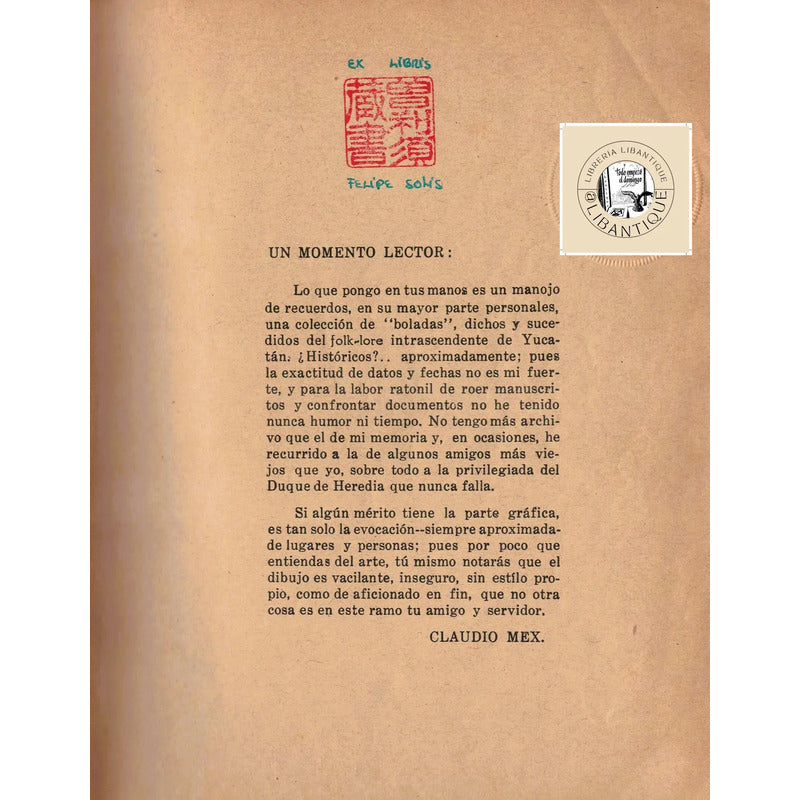 Reconstruccion D Hechos Eduardo Urzaiz Rodriguez Yucatan1950