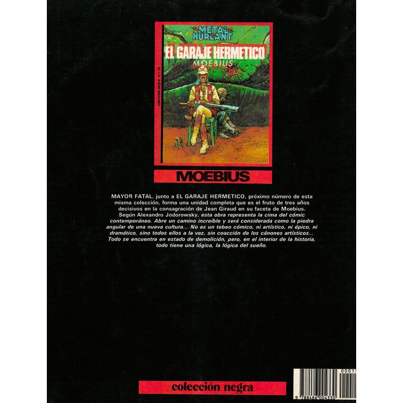 Mayor Fatal. Moebius, Metal Hurlant # 15, Eurocomic 1983