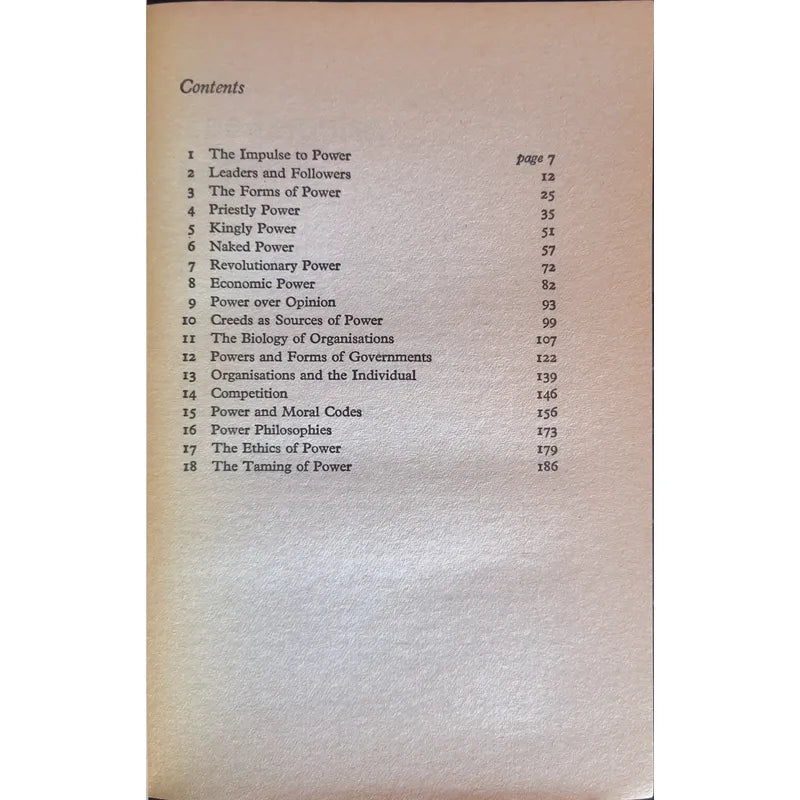 Power Bertrand Russell  Social Philosophy