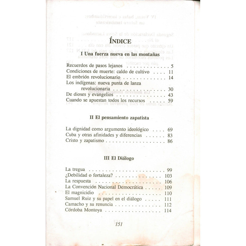 E Z L N: Salio De La Selva. Camu Urzua, Mexico 1994