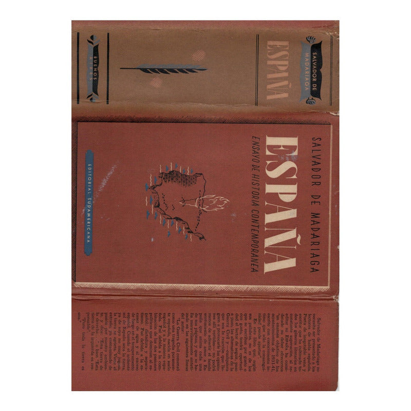 España. S Madariaga,_sudamericana_ed., Argentina 1944