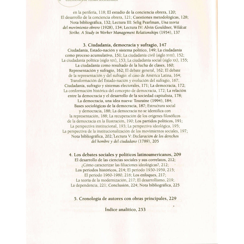 Cuestiones De Teoria Sociologica. F Zapata, Mexico 2005