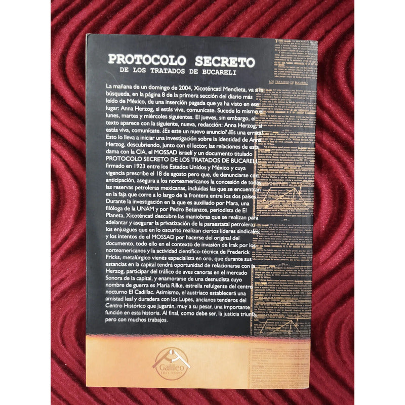 Protocolo Secreto Tratados De Bucareli Asdrubal Flores