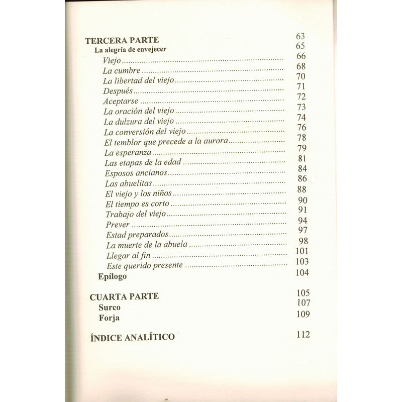 A Los Mayores. Sanchez De Armella, Mexico 1997 (ancianidad)