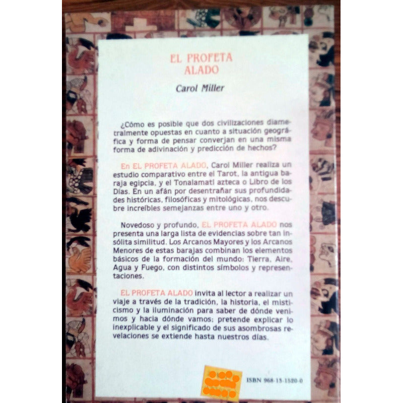 Profeta Alado, El. C Miller, Diana Ed., Mexico 1990