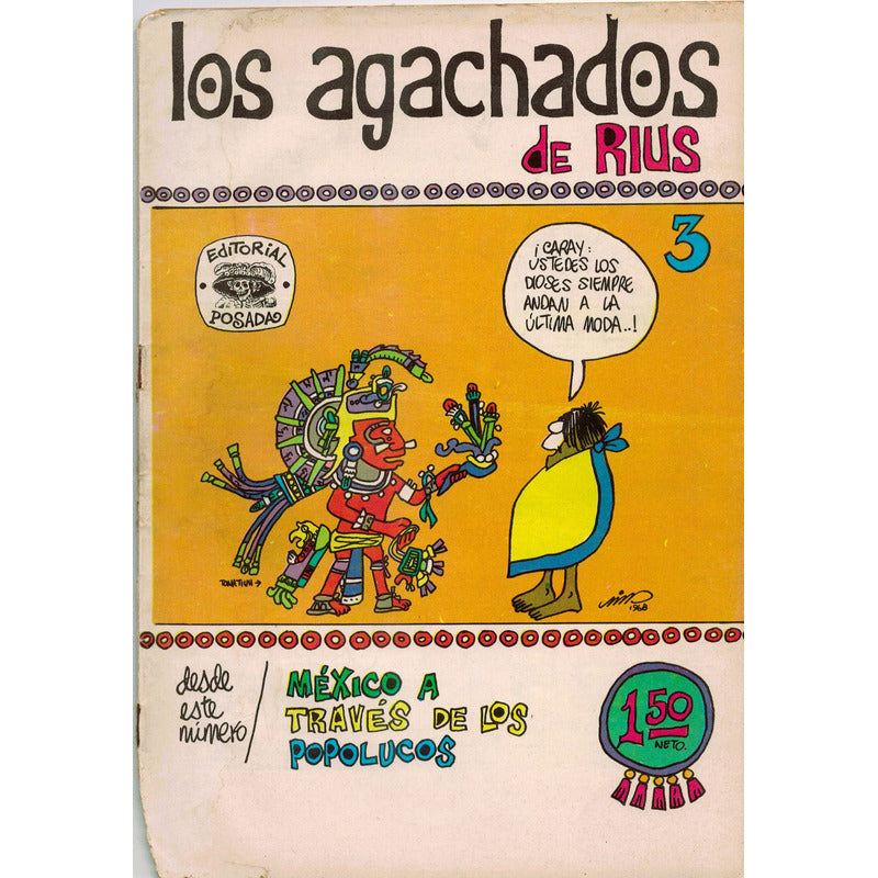 Los Agachados De Rius 3. Mexico 1968 (coleccionismo)