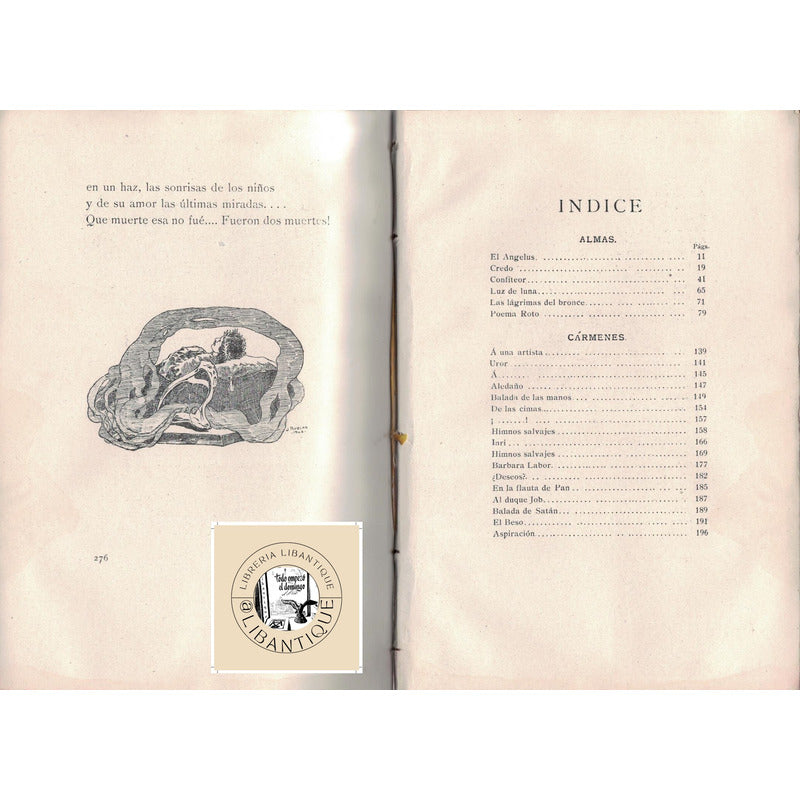 Almas. Carmenes. Jesus E Valenzuela, Mexico 1904 (1a)