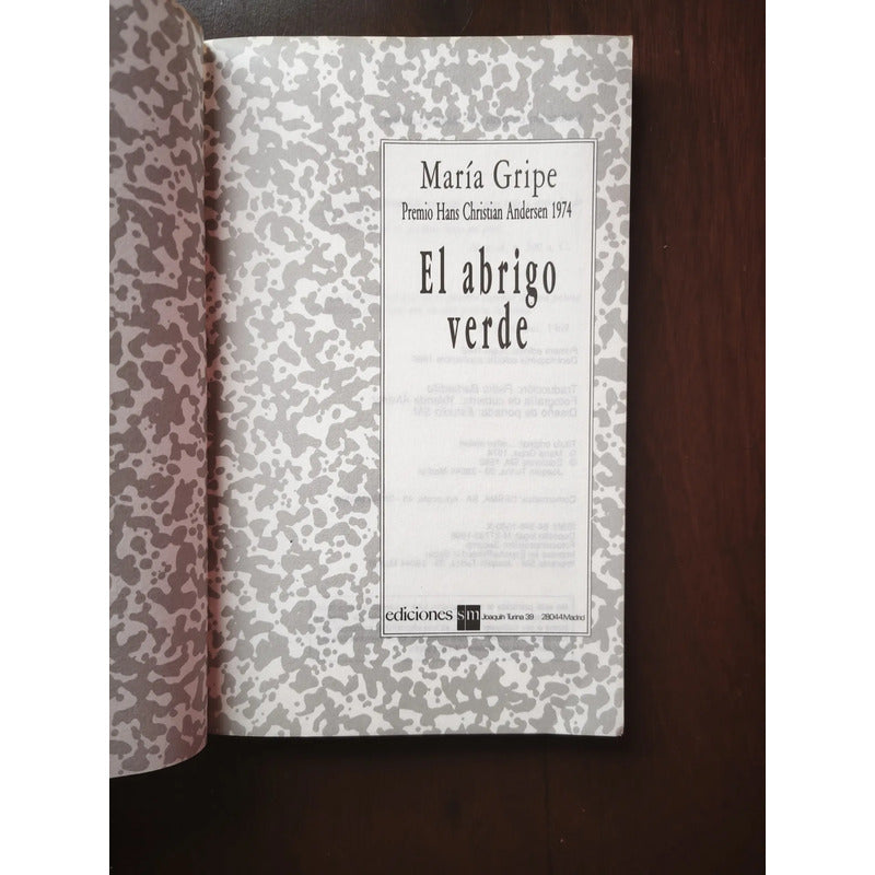 El Abrigo Verde. Maria Gripe, 1996 (identidad)
