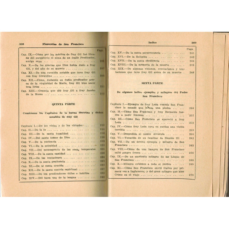 Florecillas De San Francisco. Jose Novoa, Mexico 1943