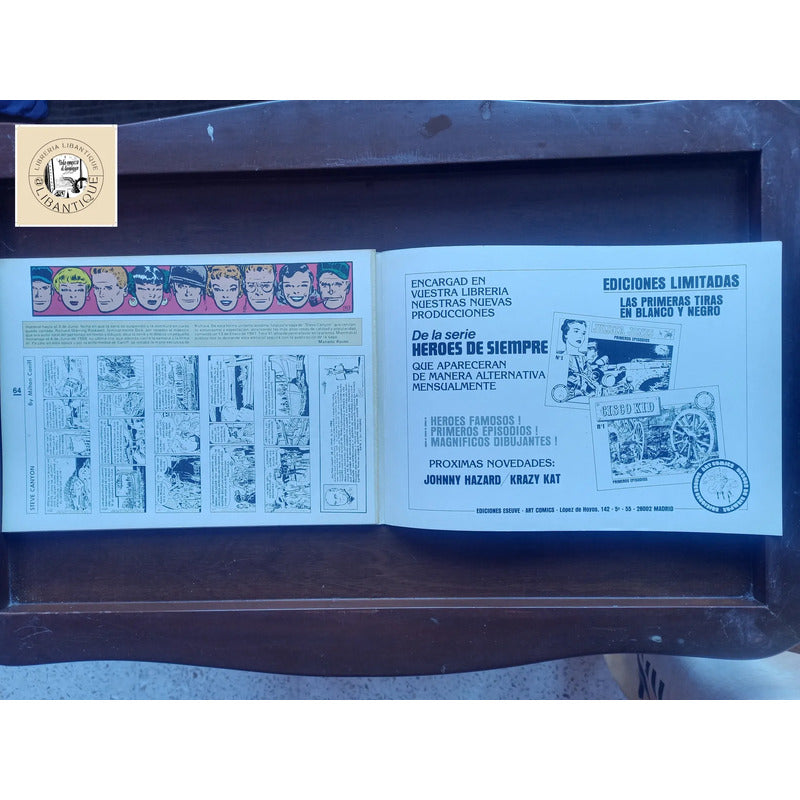 Steve Canyon #11. Milton Caniff, Art Comics 1988