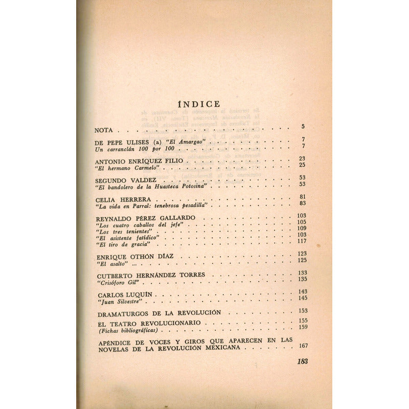 Cuentistas Revolucion Mexicana #7 Xorge Del Campo Mexico1985