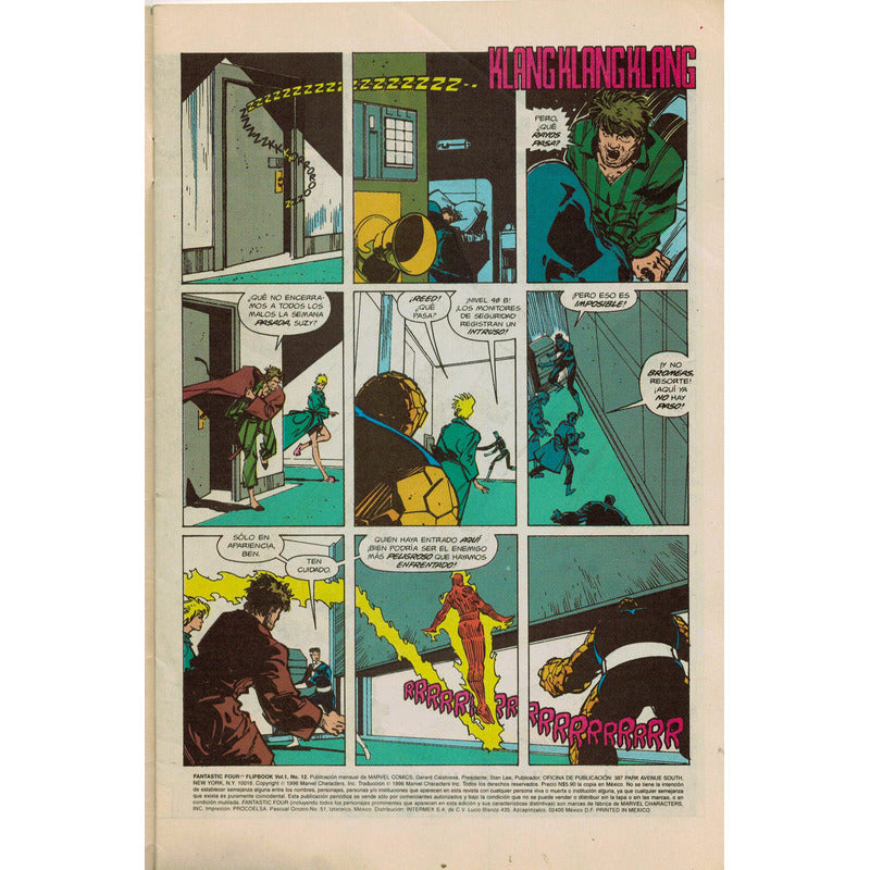 Fantastic Four # 12 Marvel Comics 1996