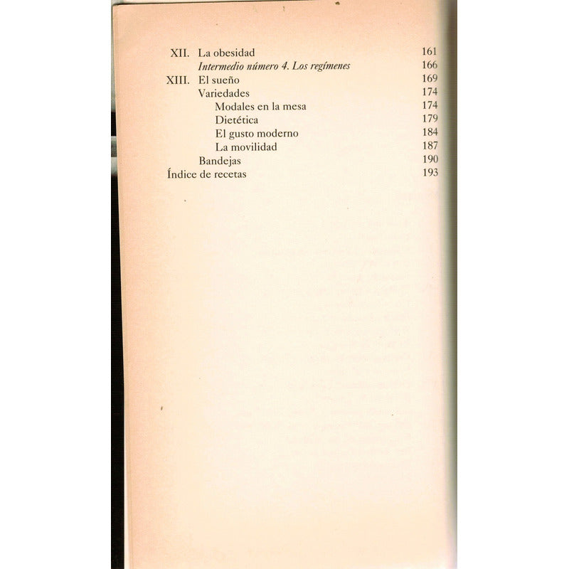 Una Nueva Fisiologia Del Gusto. Amat, Vincent, España 2003