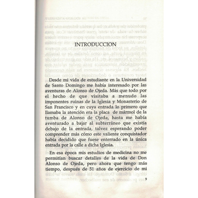 Conquistador Alonso_de Ojeda. Alvarez, Rep. Dominicana 1990