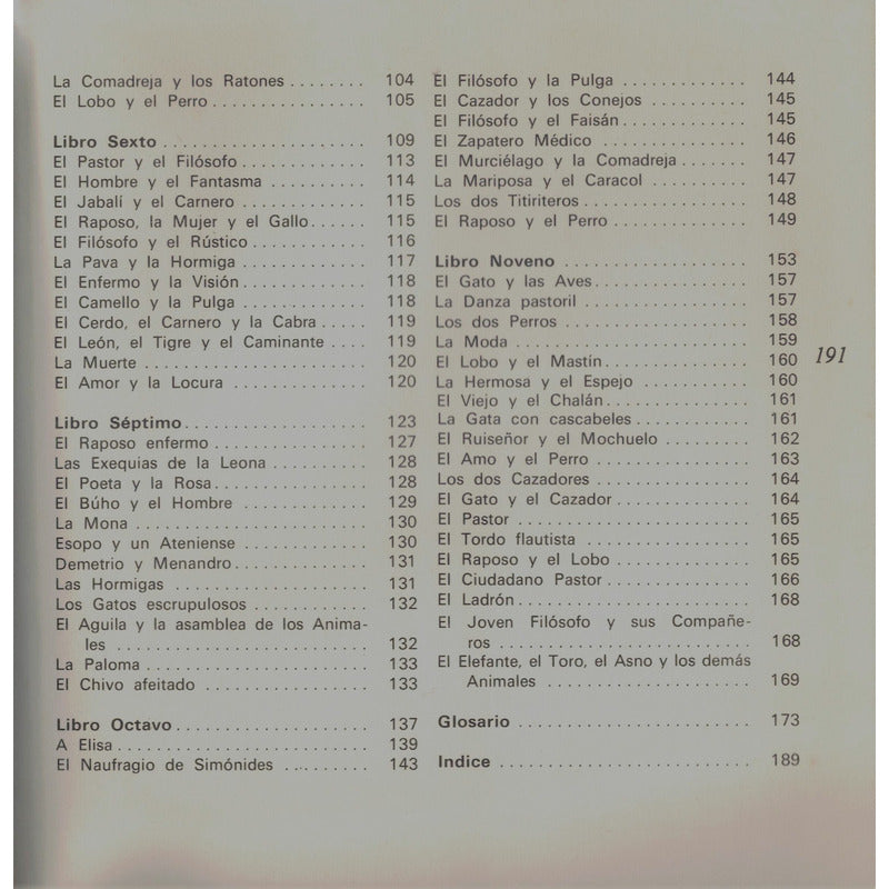 Fabulas [morales]. Felix Maria Samaniego, España 1972