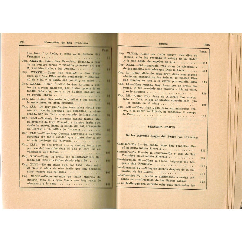 Florecillas De San Francisco. Jose Novoa, Mexico 1943