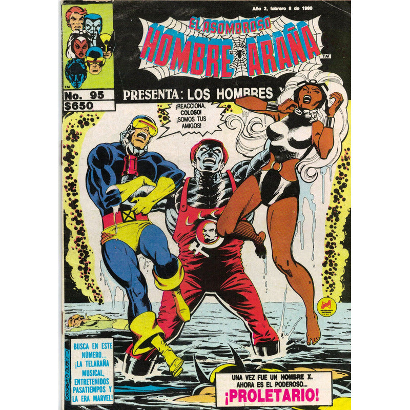 Comic Asombroso Hombre Araña: Los Hombres X # 95 Novedades