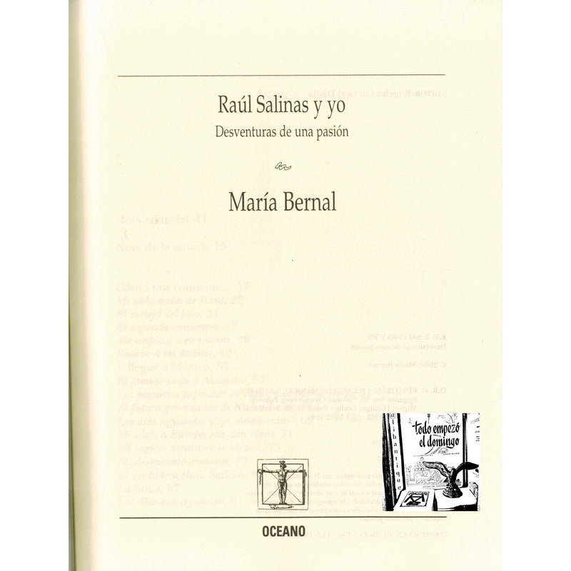 Raul Salinas Y Yo. Maria Bernal, Mexico 2000 (salinato)