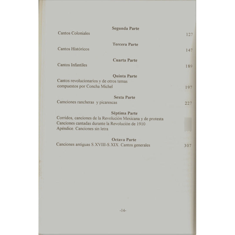 Mexico En Sus Cantares, Concha Michel. Mexico 1997