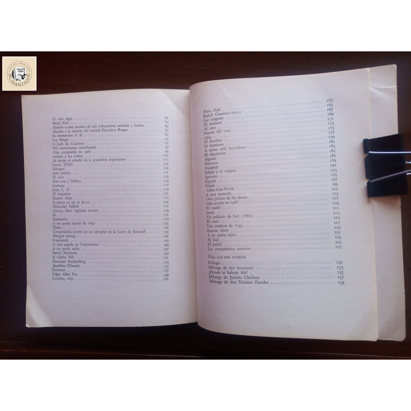 El Otro, El Mismo. Jorge Luis Borges, Emece Ed. 1969