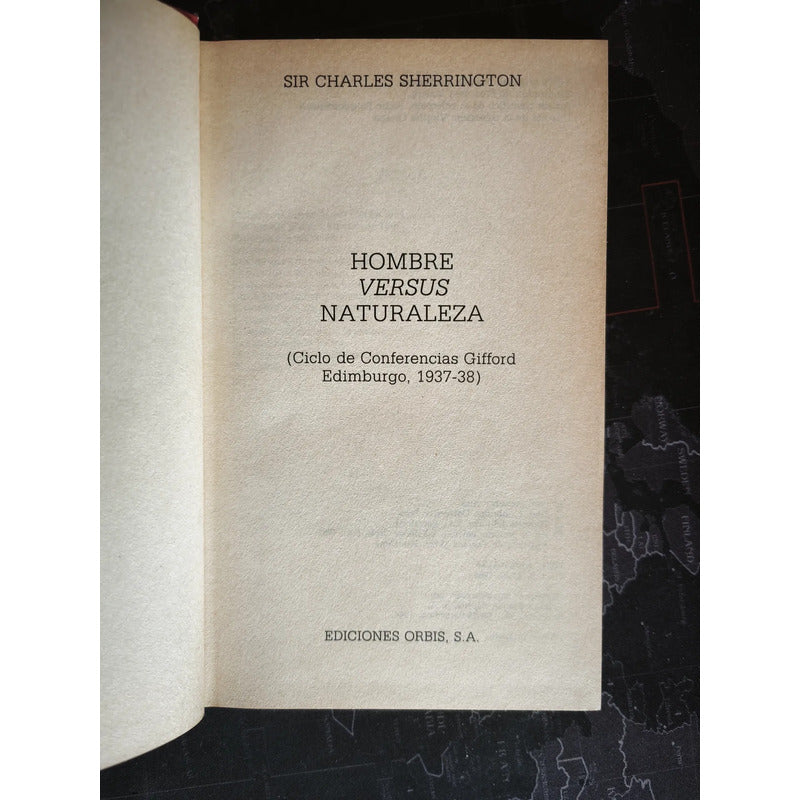 Hombre Vs Naturaleza Charles Sherrington Filosofia
