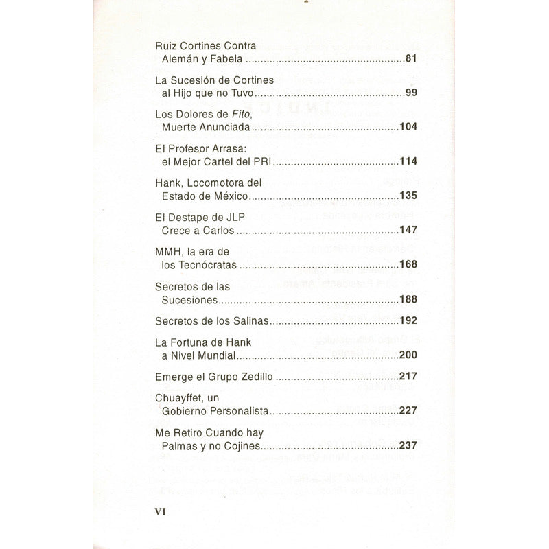 Hank (carlos Hank Gonzalez). Joaquin Herrera, Mexico 1997