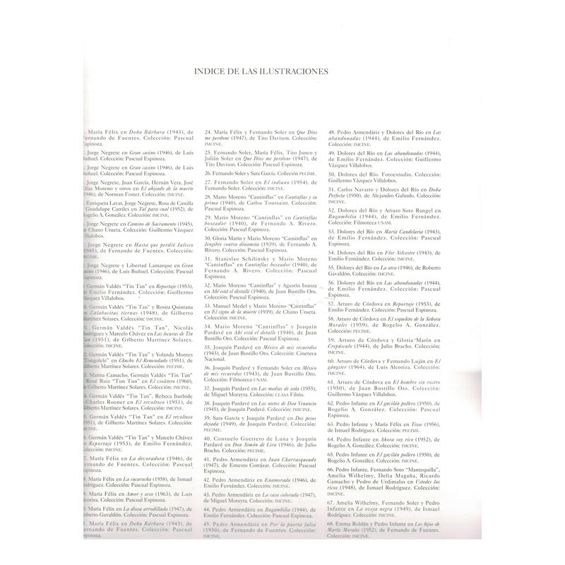 Rostros Del Cine Mexicano. Carlos Monsivais, Mexico 1999