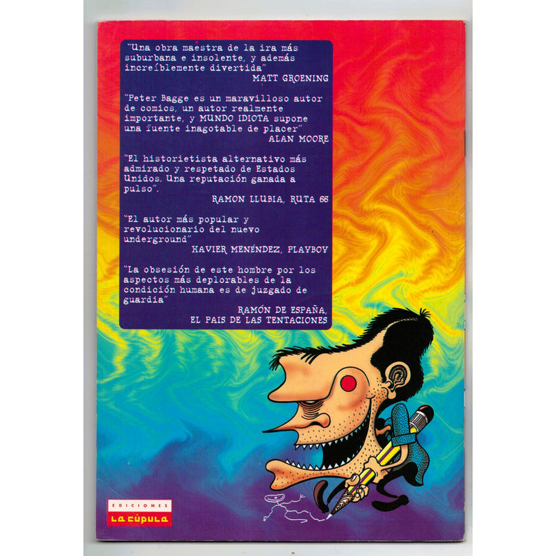 Mundo Idiota (2 Num.) Peter Bagge, Brut Comix La Cupula 1990