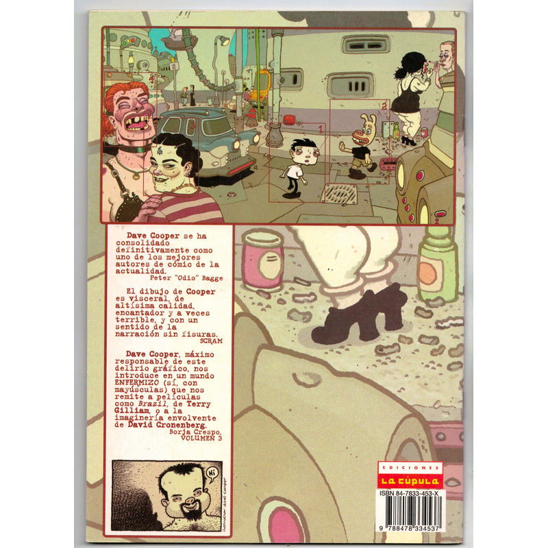 Escombros (4 De 4) Dave Cooper, Brut Comix, La Cupula 2000