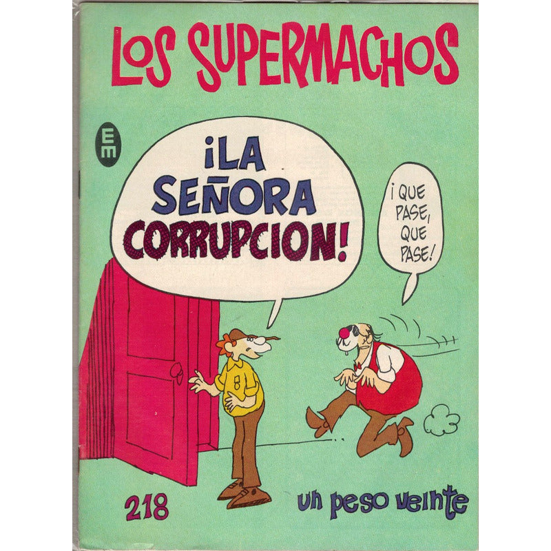 Señora Corrupcion. [supermachos 218] 1970