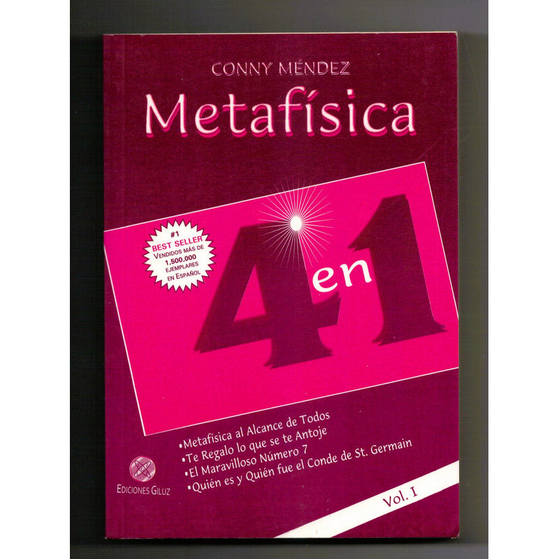 Metafisica 4 En 1 Vol. 1. Conny Mendez, Venezuela 2011