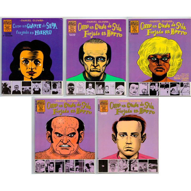 Como Guante De Seda...(5 De 5) Daniel Clowes, Brut Comix