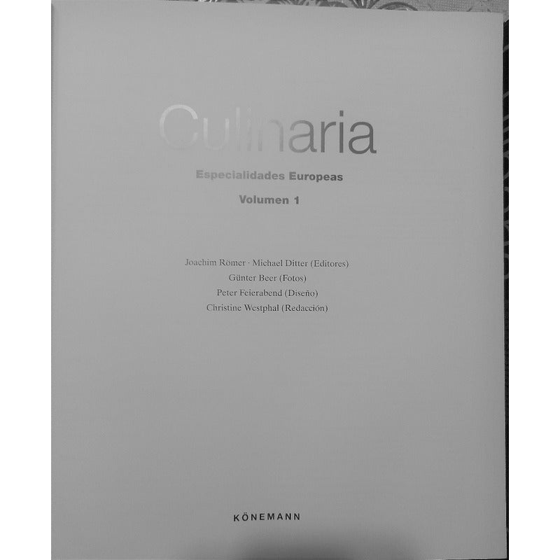 Especialidades Europeas 1 Y 2. Konemann Ed. España 1995
