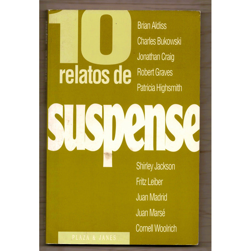 Relatos De Suspense. Patricia Highsmith Et Al, España 1995