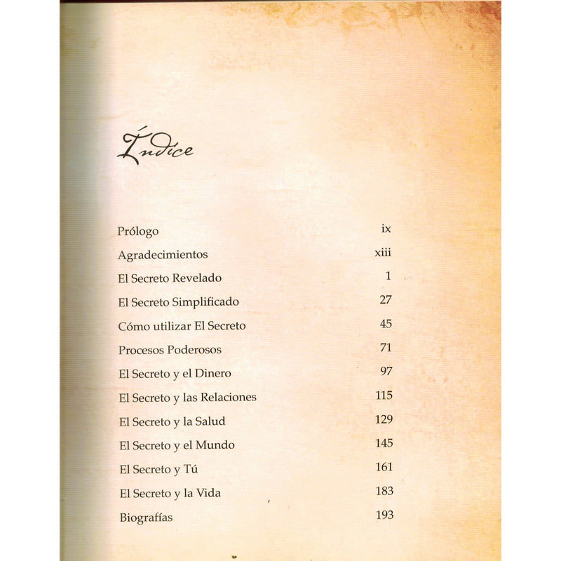 El Secreto. Rhonda Byrne, España 2007 (1a)