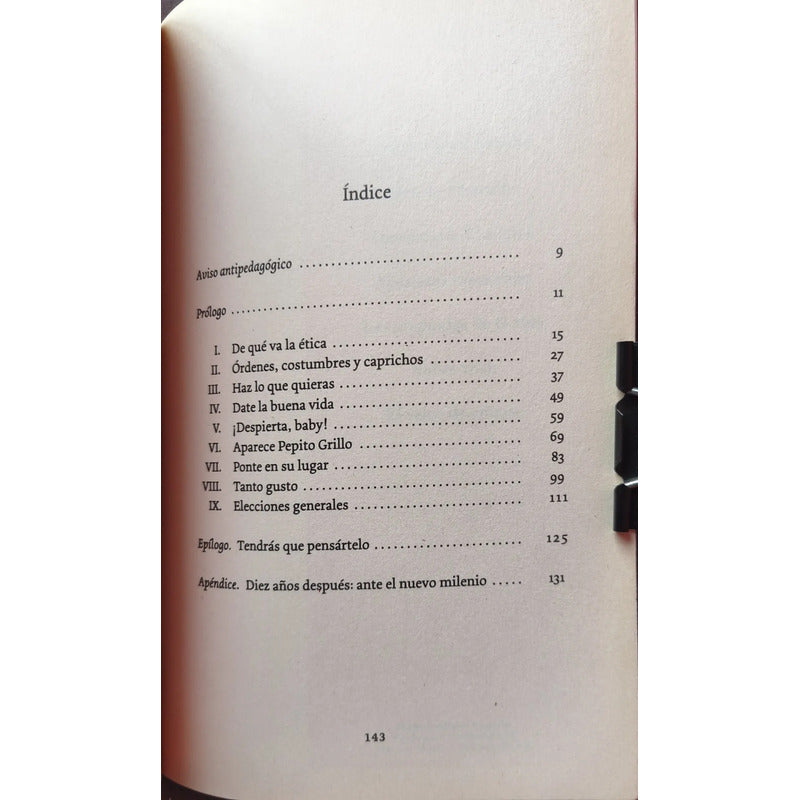 Ética Para Amador. Fernando Savater, Editorial Ariel G