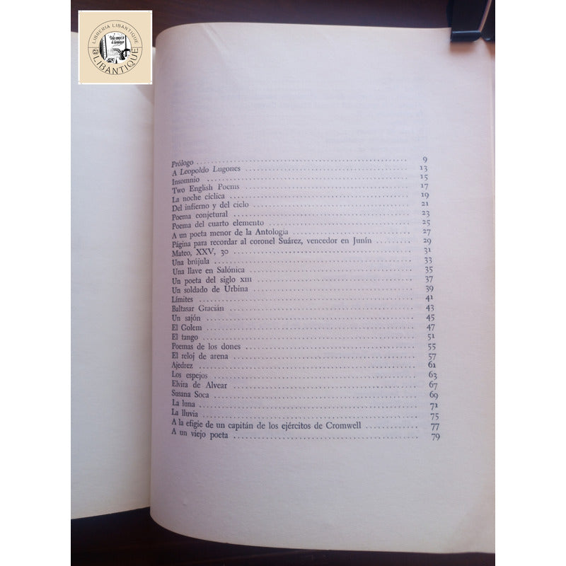 El Otro, El Mismo. Jorge Luis Borges, Emece Ed. 1969