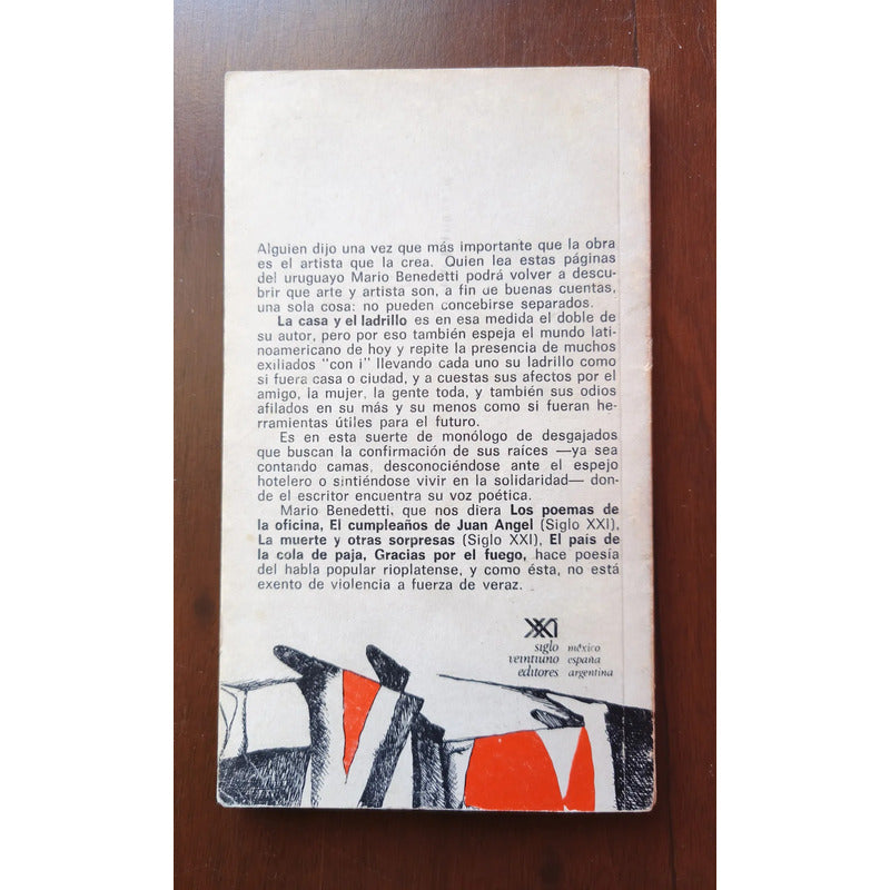 La Casa Y El Ladrillo. Mario Benedetti 1977