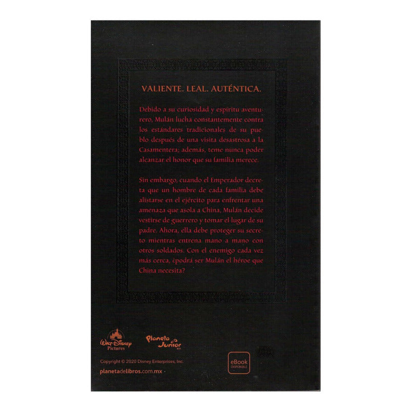 Mulan. La_novela. Elizabeth Rudnick [adap],_disney_ed. 2020